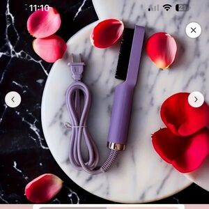 Purple Hair Straightener Comb-New in sealed box